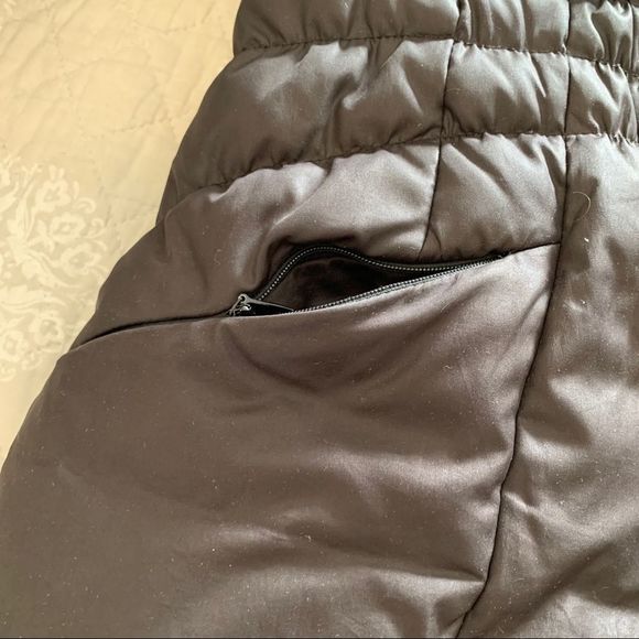 Kenneth Cole Black Down Puffer Coat - Picture 5 of 14